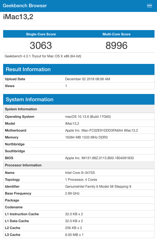 Geekbench score - HP Elite 8300 USDT.png