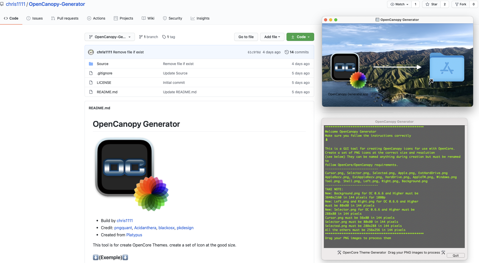 OpenCanopy-Generator is the successor of Icnspack-Builder by the same dev. 