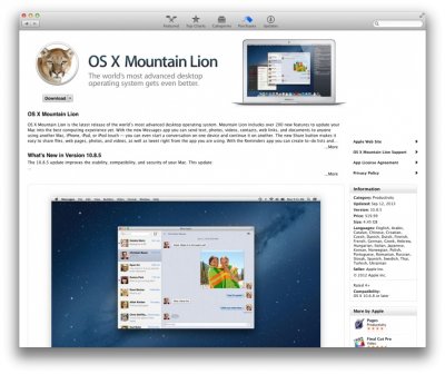 Mac os x mountain lion dmg download free
