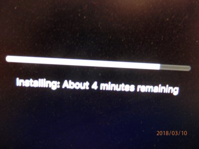 76.4 Minutes remaining HDD Installation.JPG