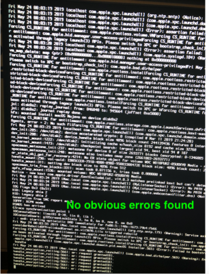 1.Verbose boot screen No fatal errors seen.png