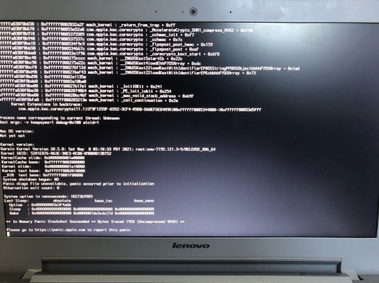 Problem in installation MacOS BigSur on Lenovo IdeaPad Z510 | Page 2 |  