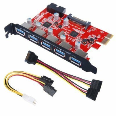 gear form Kontoret RIITOP PCIe to 7 Port USB 3.0 Card | tonymacx86.com