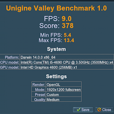 Unigine Vall HD4600