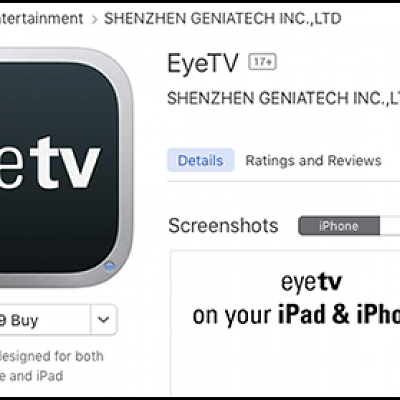 EyeTV app