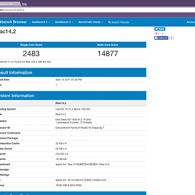 Dell Precision T3600 (Xeon E5-1650 3,20 GHz)
