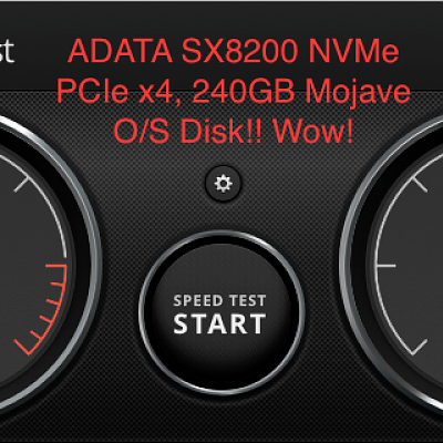 ADATA SX8200 Disk Speed Test - 2