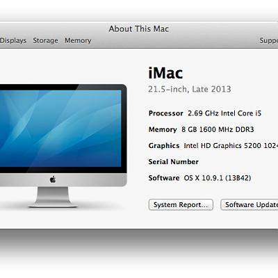 iMac 14,1 sys def