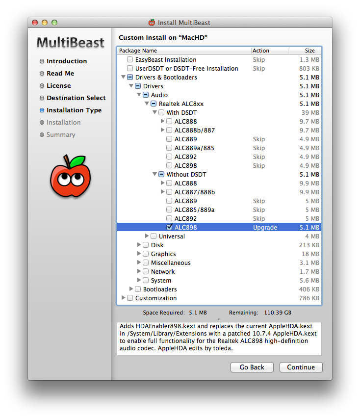 MultiBeast Update to 10.8.2