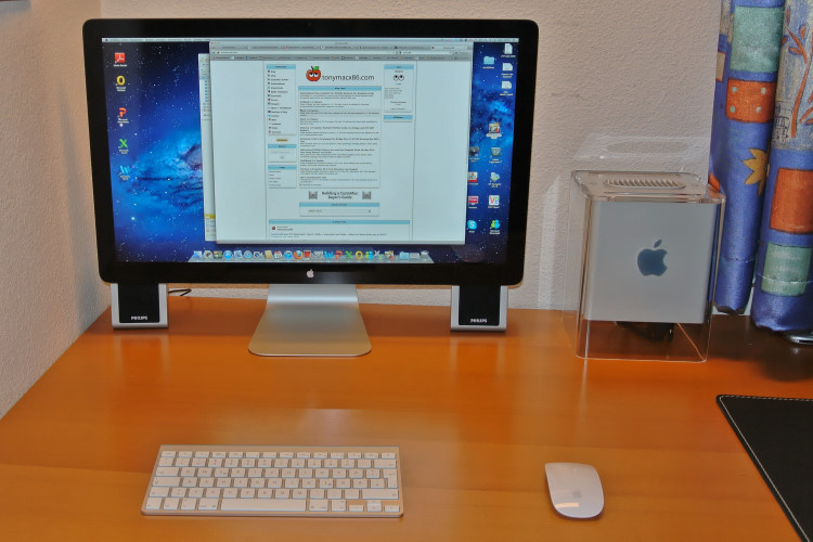 My Apple Cube 2.0 from 2012.